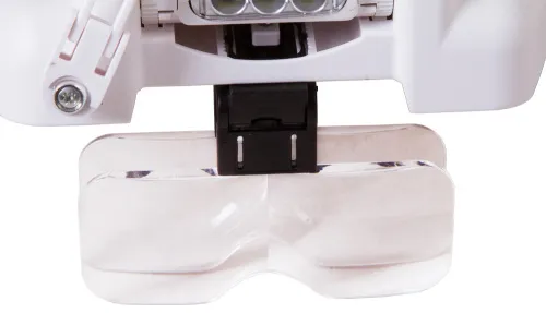 6463664 Levenhuk Zeno Vizor HR6 fejre rögzíthető, tölthető nagyító,  6