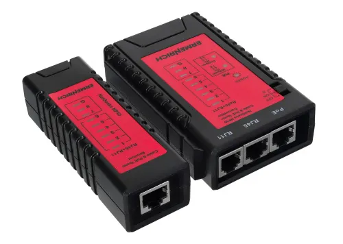 fényképe Ermenrich NetGeeks NP10 kábel és PoE tesztelő,  5