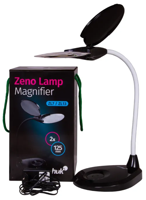 fényképe Levenhuk Zeno Lamp ZL7 fekete nagyító,  2