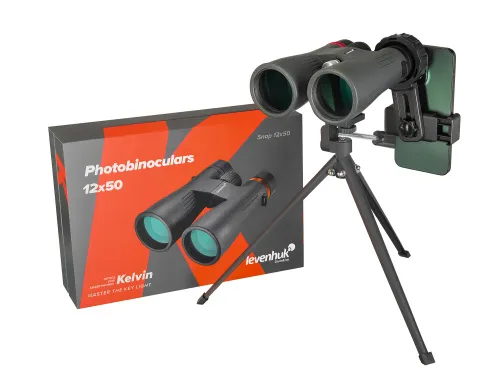 képe Levenhuk Kelvin Snap 12x50 kétszemes fotótávcső,  2