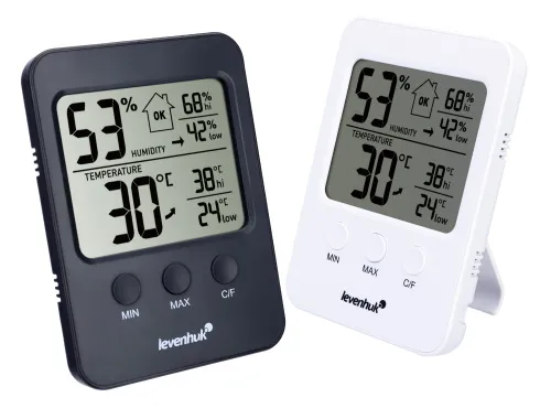 fotója Levenhuk Wezzer BASE L30 hőmérséklet- és páratartalom-mérő,  3