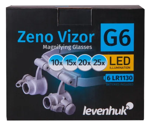 fotója Levenhuk Zeno Vizor G6 nagyítószemüveg,  12
