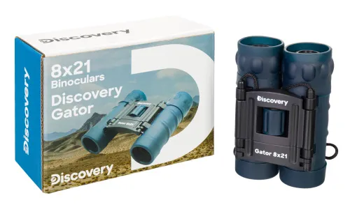 képe Levenhuk Discovery Gator 8x21 kétszemes távcső,  12