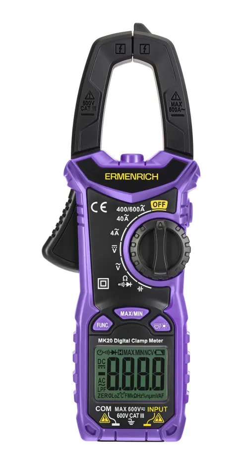 képe Ermenrich Ping MK20 digitális lakatfogó,  3