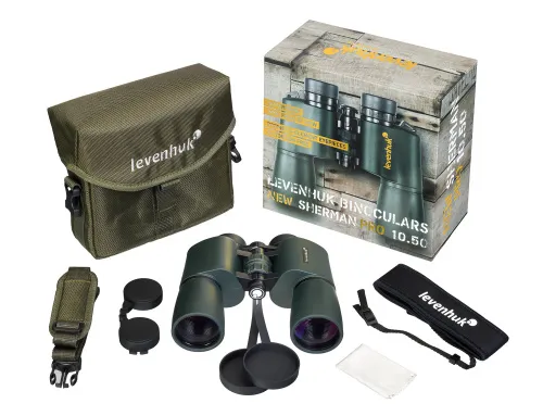 fotója Levenhuk New Sherman PRO 10x50 kétszemes távcső,  4