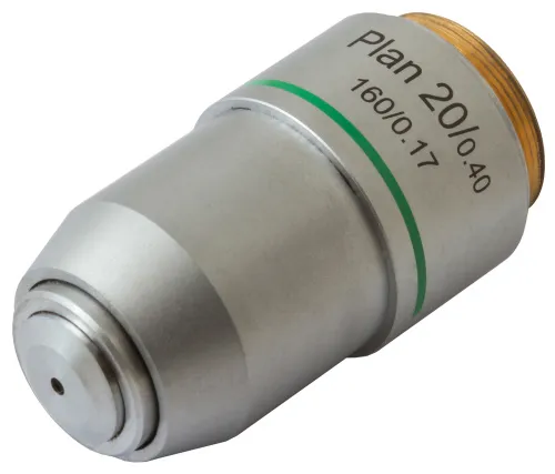 6463664 Levenhuk MED 20x plan-akromatikus objektív,  2