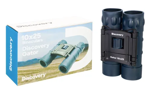 képe Levenhuk Discovery Gator 10x25 kétszemes távcső,  12