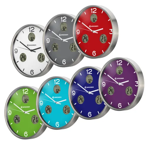 képe Bresser MyTime Bresser Optus MyTime Bresser MyTime io NX 30 cm, fehér,  12
