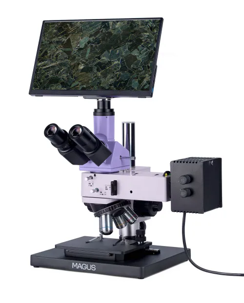 képe MAGUS Metal D630 BD LCD metallográfiai digitális mikroszkóp,  3