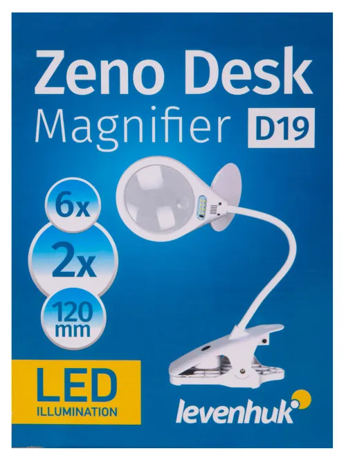 fotója Levenhuk Zeno Desk D19 nagyító,  12