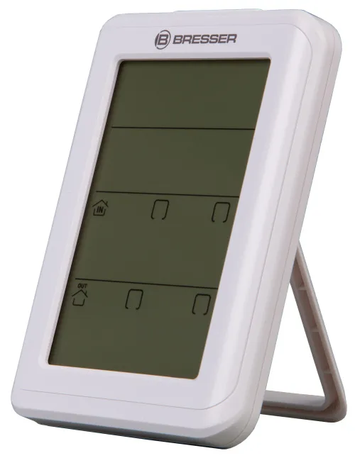 6463664 Bresser MyClimate hő / higrométeróra, fehér,  6