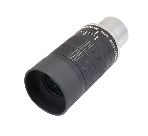 6463664 Meade 4000 sorozatú 8-24 mm 1,25"-os zoomfunkciós szemlencse,  2