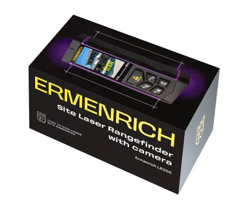 képe Ermenrich PRO LR200 lézeres mérő, kamerával,  8