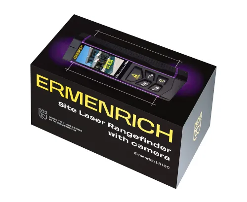 képe Ermenrich PRO LR100 lézeres mérő, kamerával,  8