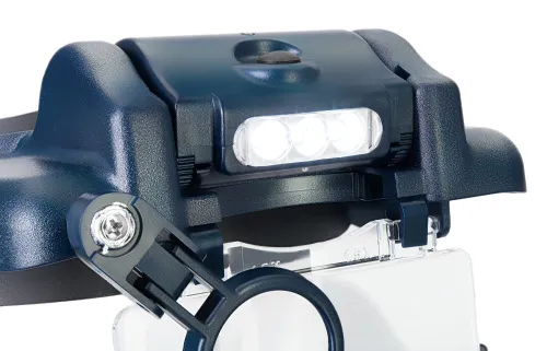 képe Levenhuk Discovery Crafts DHR 10 fejre rögzíthető, tölthető nagyító,  9