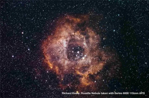 képe Meade 6000 sorozatú 115 mm-es ED háromszoros APO refraktor OTA,  9