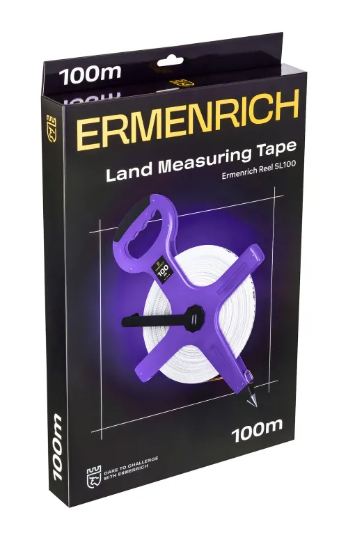 fotója Ermenrich Reel SL100 földmérő mérőszalag,  7