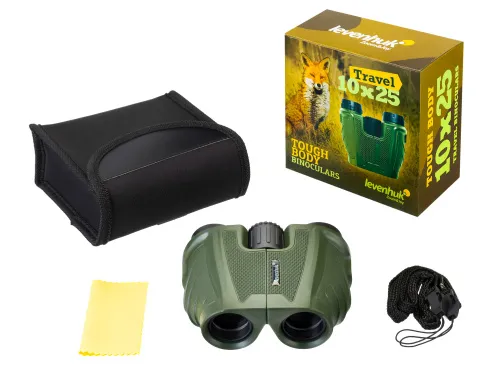 fényképe Levenhuk Travel 10x25 kétszemes távcső,  4