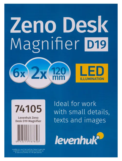 fotója Levenhuk Zeno Desk D19 nagyító,  13