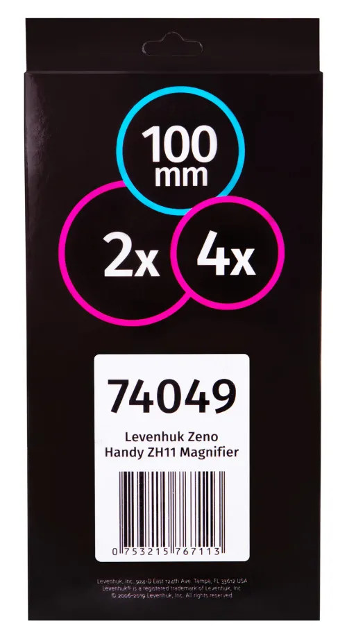 6463664 Levenhuk Zeno Handy ZH11 nagyító,  9