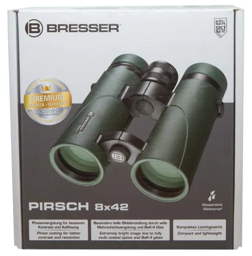 képe Bresser Pirsch 8x42 kétszemes távcső,  12
