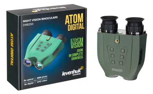 fotója Levenhuk Atom Digital DNB250 éjjellátó kétszemes távcső,  3