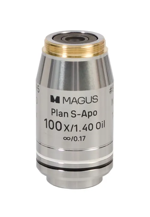 fényképe MAGUS FL S-APO60 PlanF S-Apo 4х/10х/20х/40х/100х olaj ∞/0,17 H 60 mm-es objektív készlet,  10