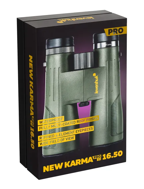 képe Levenhuk New Karma PRO ED 16x50 kétszemes távcső,  13