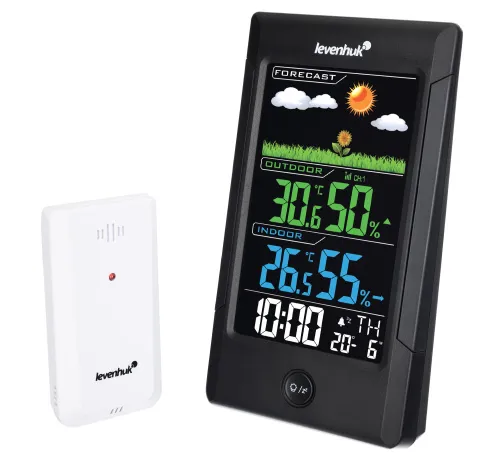képe Levenhuk Wezzer Teo TH40 hőmérséklet- és páratartalom-mérő,  4