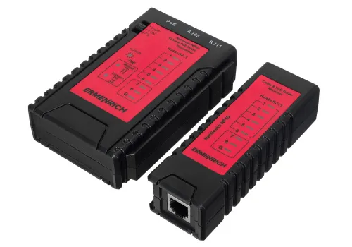 fényképe Ermenrich NetGeeks NP10 kábel és PoE tesztelő,  6