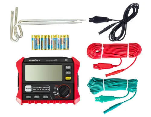 fotója Ermenrich Ping ET60 földelési ellenállás-vizsgáló,  7