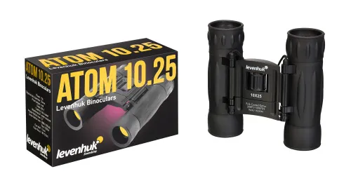 6463664 Levenhuk Atom 10x25 kétszemes távcső,  3