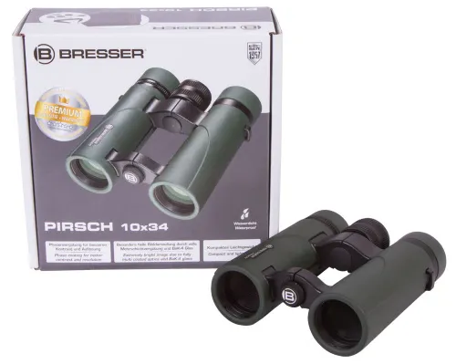 képe Bresser Pirsch 10x34 kétszemes távcső,  10