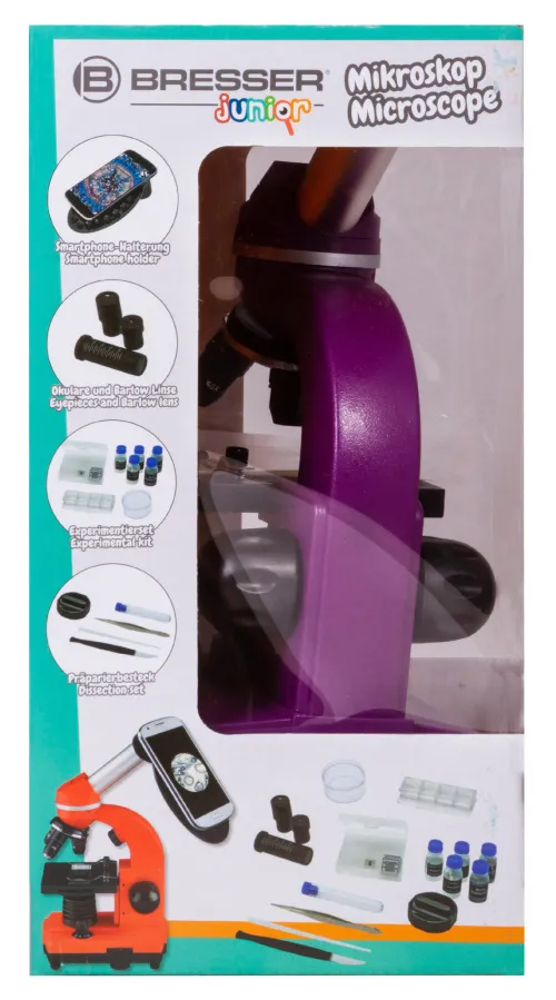 képe Bresser Junior Biolux SEL 40–1600x mikroszkóp,  14