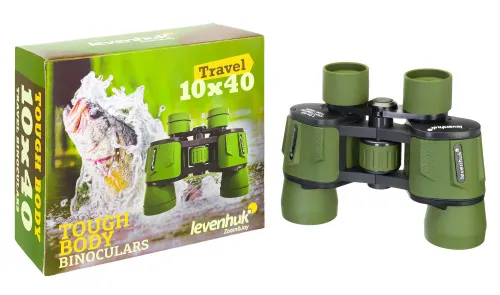 képe Levenhuk Travel 10x40 kétszemes távcső,  11