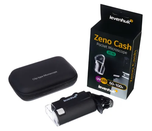 6463664 Levenhuk Zeno Cash ZC10 zsebmikroszkóp,  2