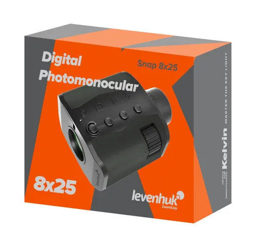 képe Levenhuk Kelvin Snap 8x25 digitális egyszemes fotótávcső,  8