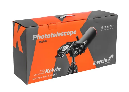 fotója Levenhuk Kelvin MAK80 AZ fototeleszkóp,  15