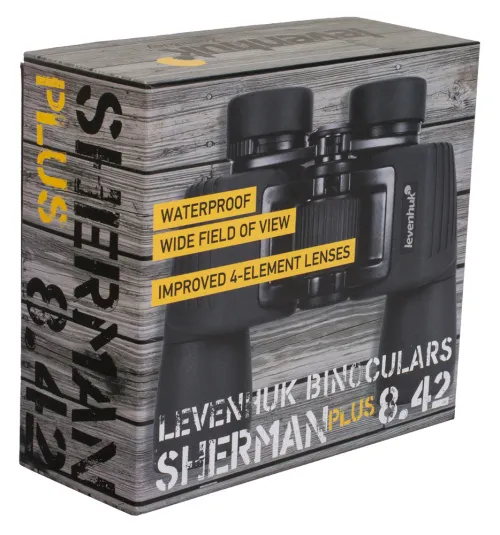 fényképe Levenhuk Sherman PLUS 8x42 kétszemes távcső,  9