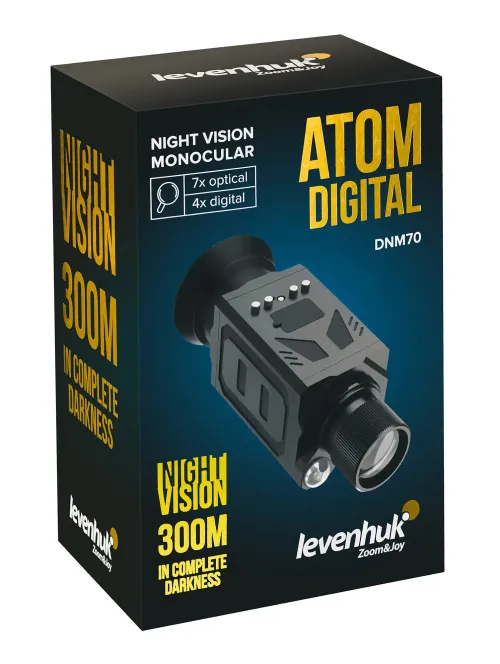 képe Levenhuk Atom Digital DNM70 éjjellátó egyszemes távcső,  12