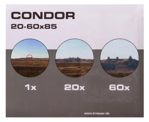 fotója Bresser Condor 20-60x85 figyelőtávcső,  20