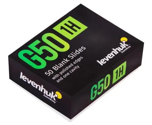 fotója Levenhuk G50 1H egy üreges üres tárgylemez (50 darab),  6