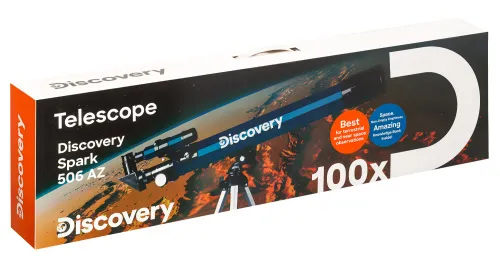 képe Levenhuk Discovery Spark 506 AZ teleszkóp könyvvel,  14