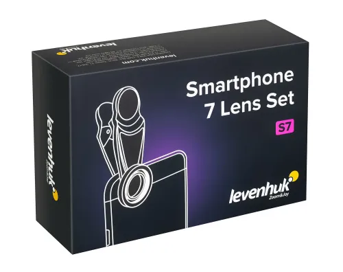 képe Levenhuk Lens S7 okostelefon lencsekészlet,  6