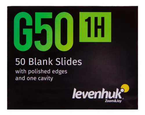 fotója Levenhuk G50 1H egy üreges üres tárgylemez (50 darab),  7