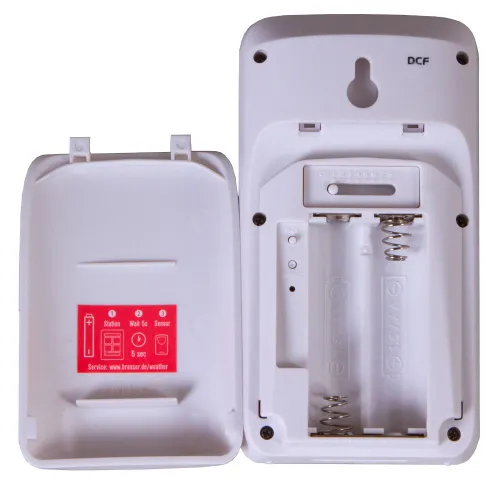 képe Bresser Temeo Life színes kijelzős időjárás állomás, fekete,  8