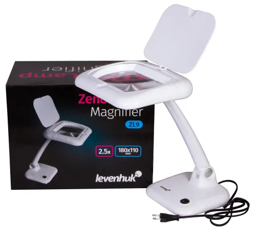 6463664 Levenhuk Zeno Lamp ZL9 nagyító,  2