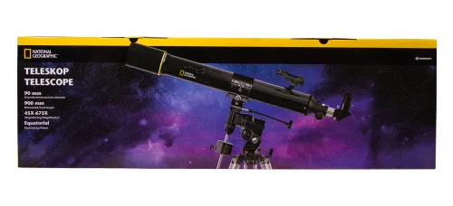 6463664 Bresser National Geographic 90/900 EQ3 teleszkóp,  10