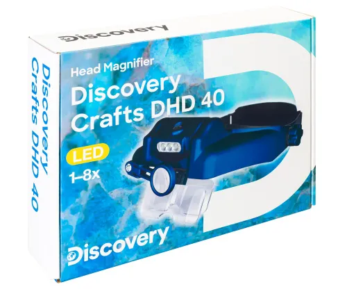 képe Levenhuk Discovery Crafts DHD 40 fejre szerelhető nagyító,  11