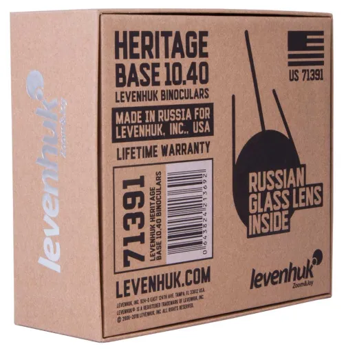 fotója Levenhuk Heritage BASE 10x40 kétszemes távcső,  14